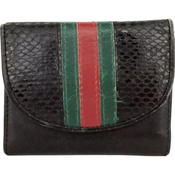 592146BC (L1) Gucci Wallet Black Leather